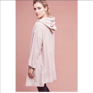 Anthropologie hooded long cardigan. M/L